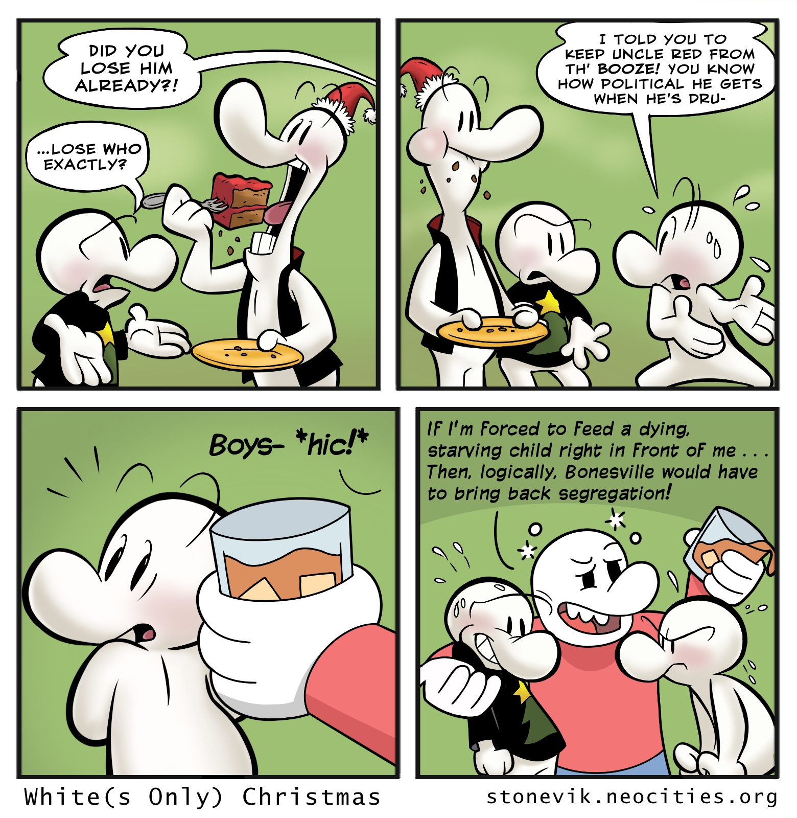 stonevik comic about traveling back in time to stop stone's circumcision (i tried saving him im sorry guys)